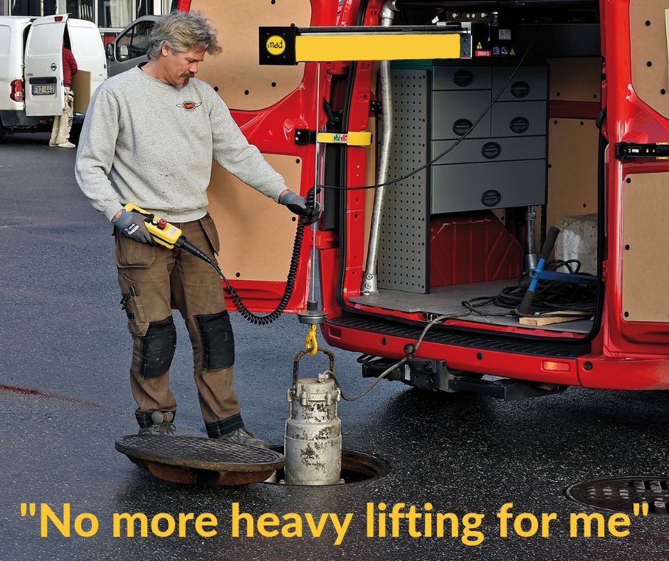 MADVEENENDAAL's tweet image. Satisfied EasyLoad customers in the sewer inspection industry 💪
&quot;The EasyLoad makes it easy for me to load and unload 
heavy or difficult to handle loads in and out of my van.&quot;
bit.ly/2MecPr1
#loadingsystem #easyload #loadingcrane #sewerinspection