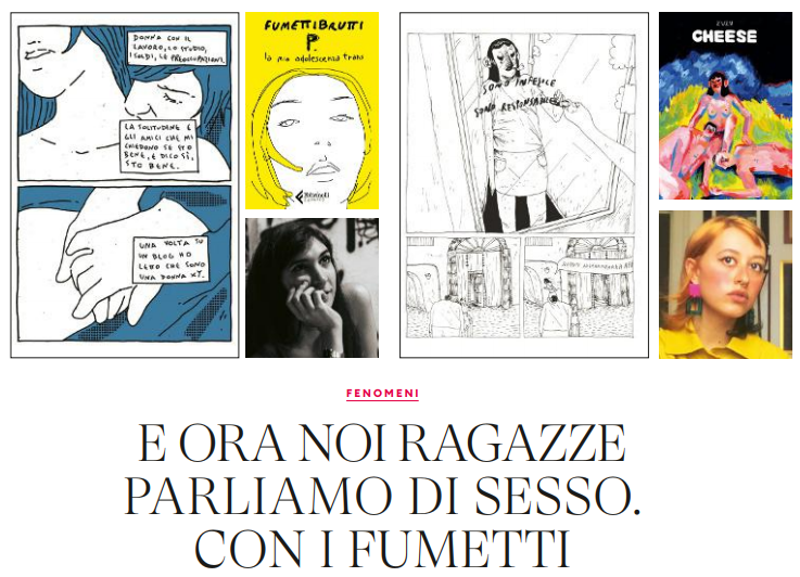 feltrinellied's tweet photo. Su @DonnaModerna si parla di @josignorelli_ autrice di #RomanzoEsplicito e di #CristinaPortolano tra le autrici di #PostPink #FeltrinelliComics https://t.co/afG1OviLQV