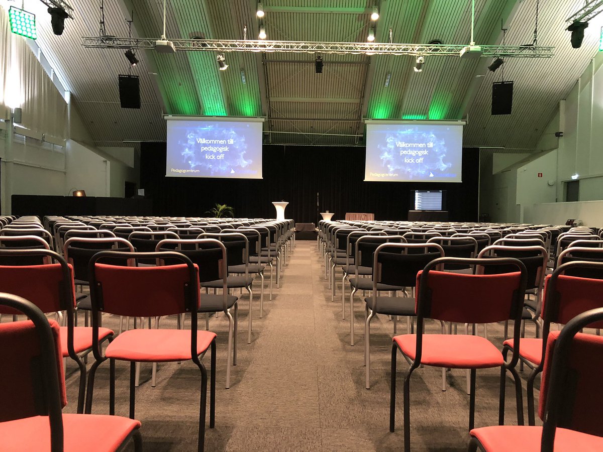 pedagogtomas's tweet photo. Laddar för Österåkers pedagogiska kick off! https://t.co/UJuQFhIqJU