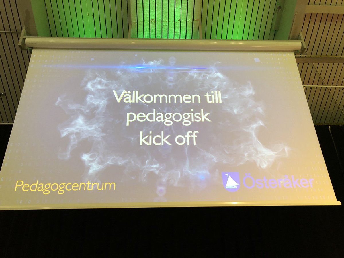 pedagogtomas's tweet photo. Laddar för Österåkers pedagogiska kick off! https://t.co/UJuQFhIqJU
