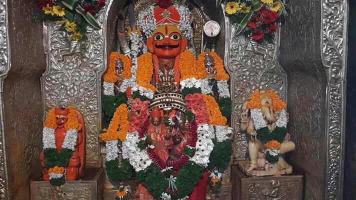 Jejuri Khandoba TempleMaharashtra Coronavirus Lockdown Updates Special  Puja Organized In Mandir By Pujari  101 कल अगर स सजय गय जजर क  खडब मदर इस करन पशटस क 