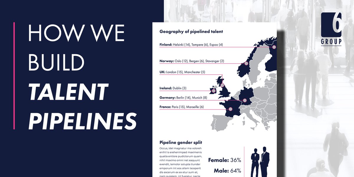 The6Group's tweet image. Read here: bit.ly/2MicGmw | A talent pipeline is the ultimate mechanism for unlocking your access to desired candidate markets. Here, we give you extensive insight into our approach.

#HR #Talent #TalentAcquisition #TalentManagement #TalentMapping