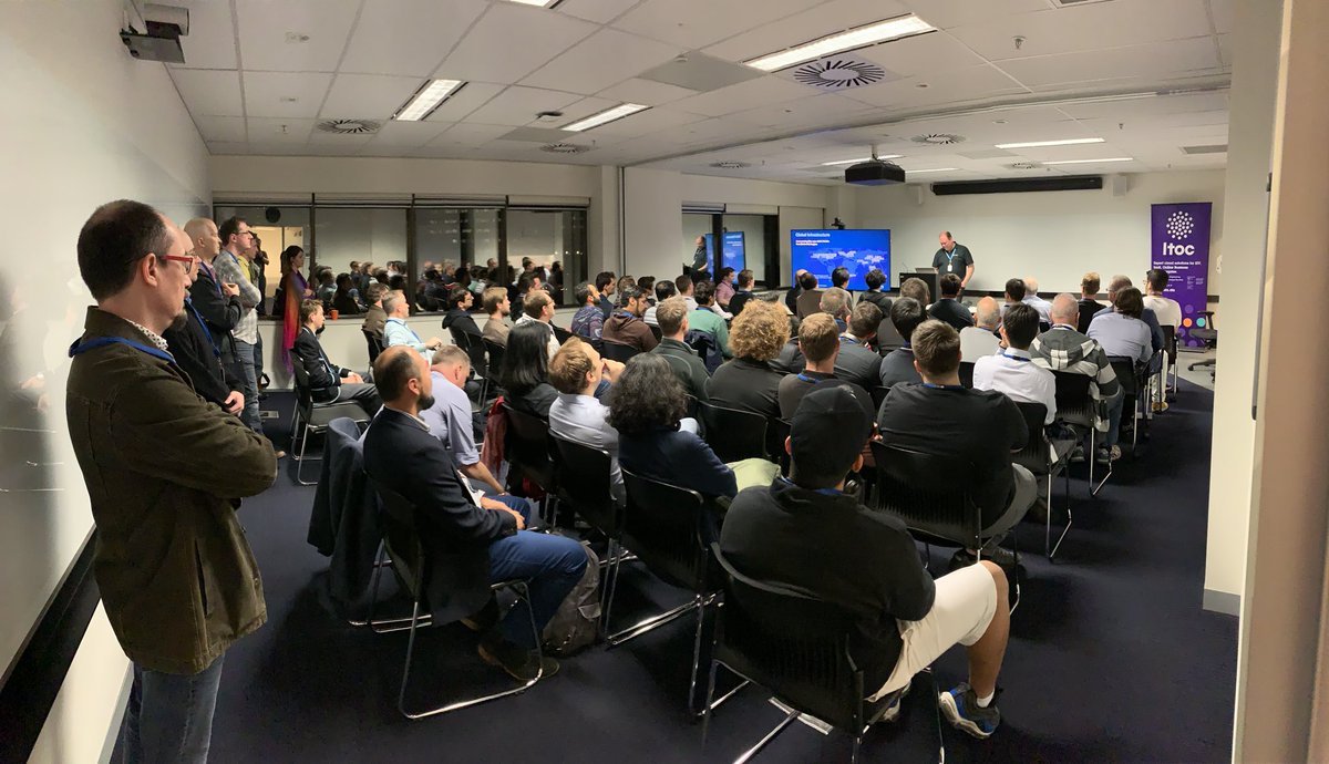 Mark Promnitz (@markpromnitz) on Twitter photo So we filled another room in Brisbane for the AWS User Group! Great turn out, interest and buzz. Shout out to <a href="/ElliottSpira/">Elliott Spira</a> and <a href="/mikebentzen/">Mike Bentzen</a> for presenting!
#aws #usergroup #brisbane #fullhouse So we filled another room in Brisbane for the AWS User Group! Great turn out, interest and buzz. Shout out to <a href="/ElliottSpira/">Elliott Spira</a> and <a href="/mikebentzen/">Mike Bentzen</a> for presenting!
#aws #usergroup #brisbane #fullhouse