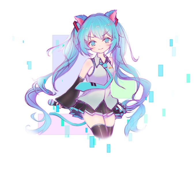 初音ミク可愛いのtwitterイラスト検索結果