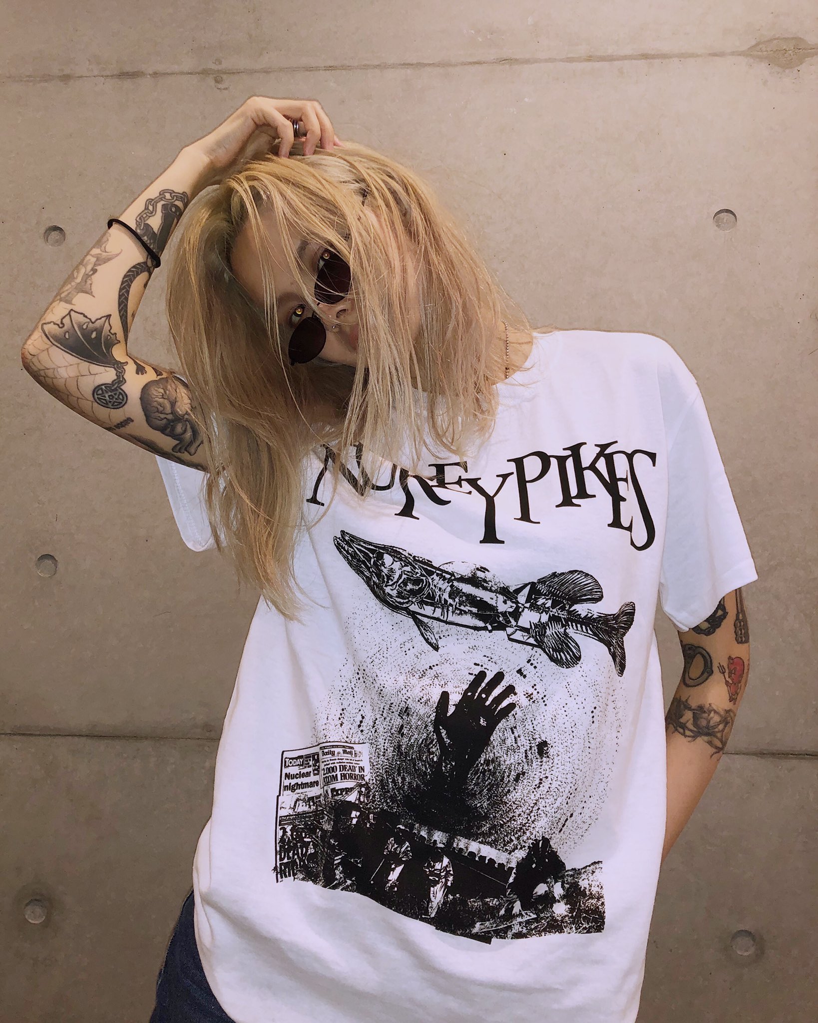 NUKEY PIKES ニューキーパイクス タイダイTシャツ Mサイズ NUKEY PIKES ニューキーパイクス タイダイTシャツ Mサイズ