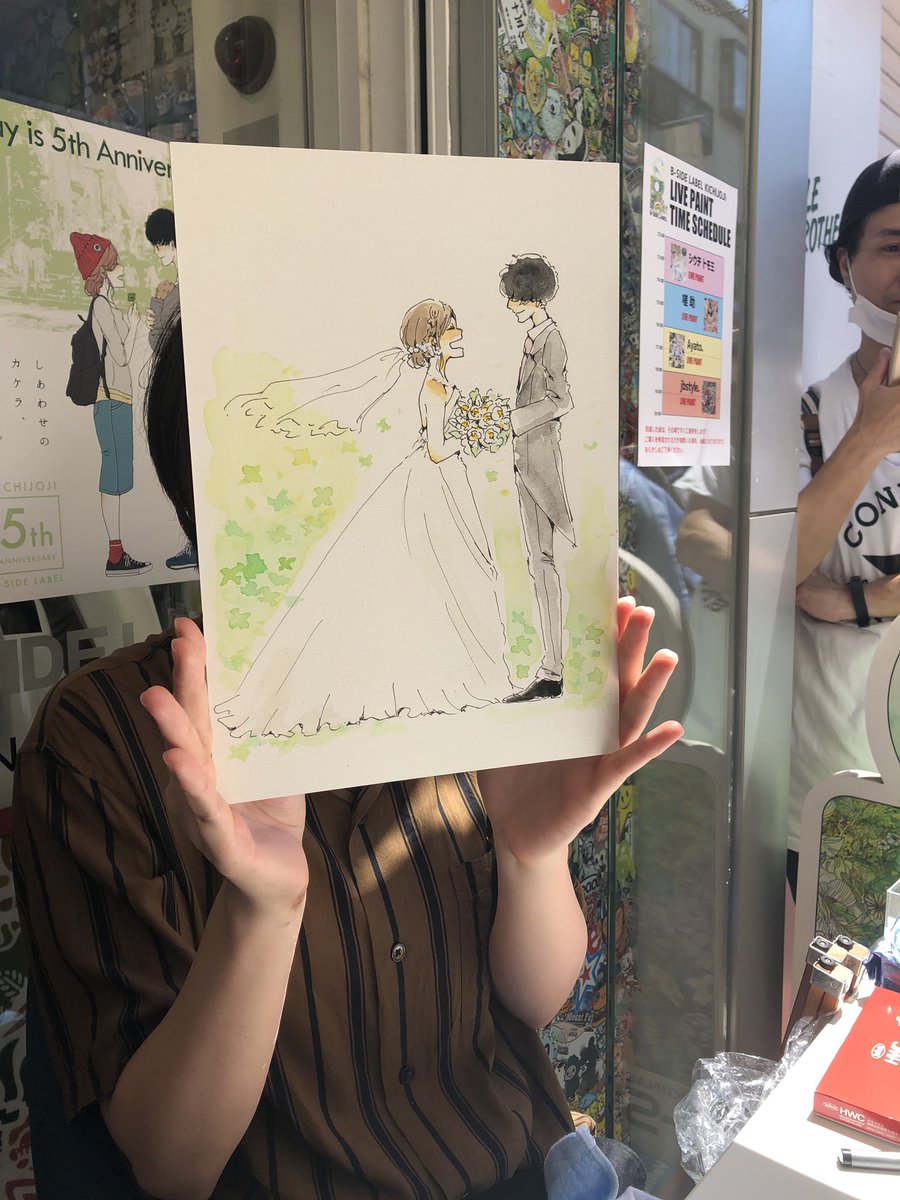 bsidelabel's tweet photo. シウチ先生！！
1枚目完成いたしましたー！！！ https://t.co/Mj63aAzw1g