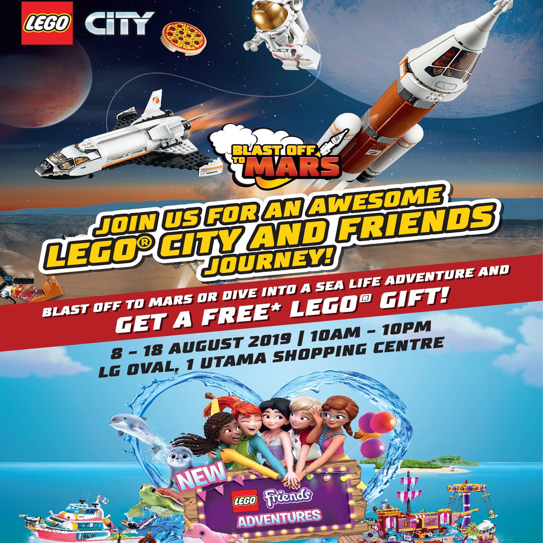 Lego 1 utama new arrivals