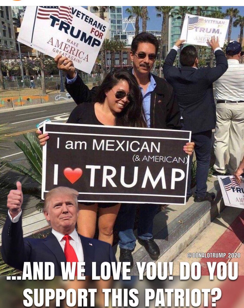 ghost137's tweet image. Am a Mexican American that supports Trump, KAG