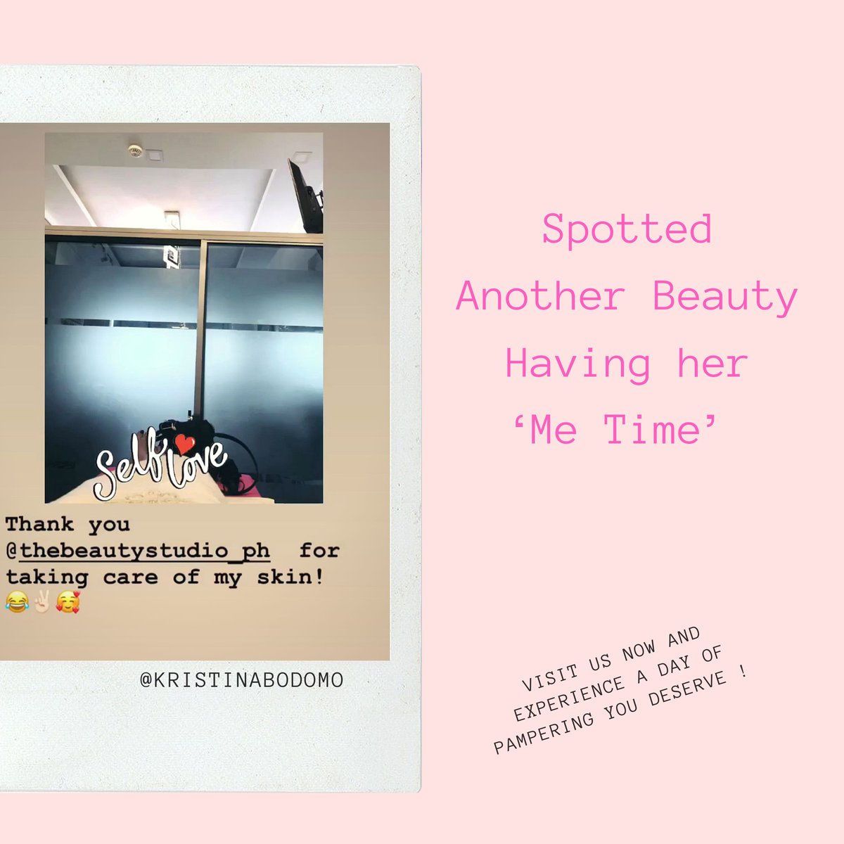 TBeautyStudioPH's tweet image. No Plans for Weekend Yet? 😉

Why Not Spend it with Us ! 💋
Give your self a day you deserve ! 

It Feels Good when you take good care of yourself 🥰

#ClientPost
#Repost
#SpottedBeauty 
#TheBeautyStudio
#selfcare