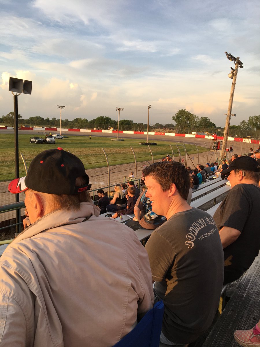 MattAndBrendan's tweet photo. The logic of @bgreese at Grundy County Speedway, on a brand new M&amp;B podcast: https://t.co/FxP6NSfVxo https://t.co/ODdt5g6qXl