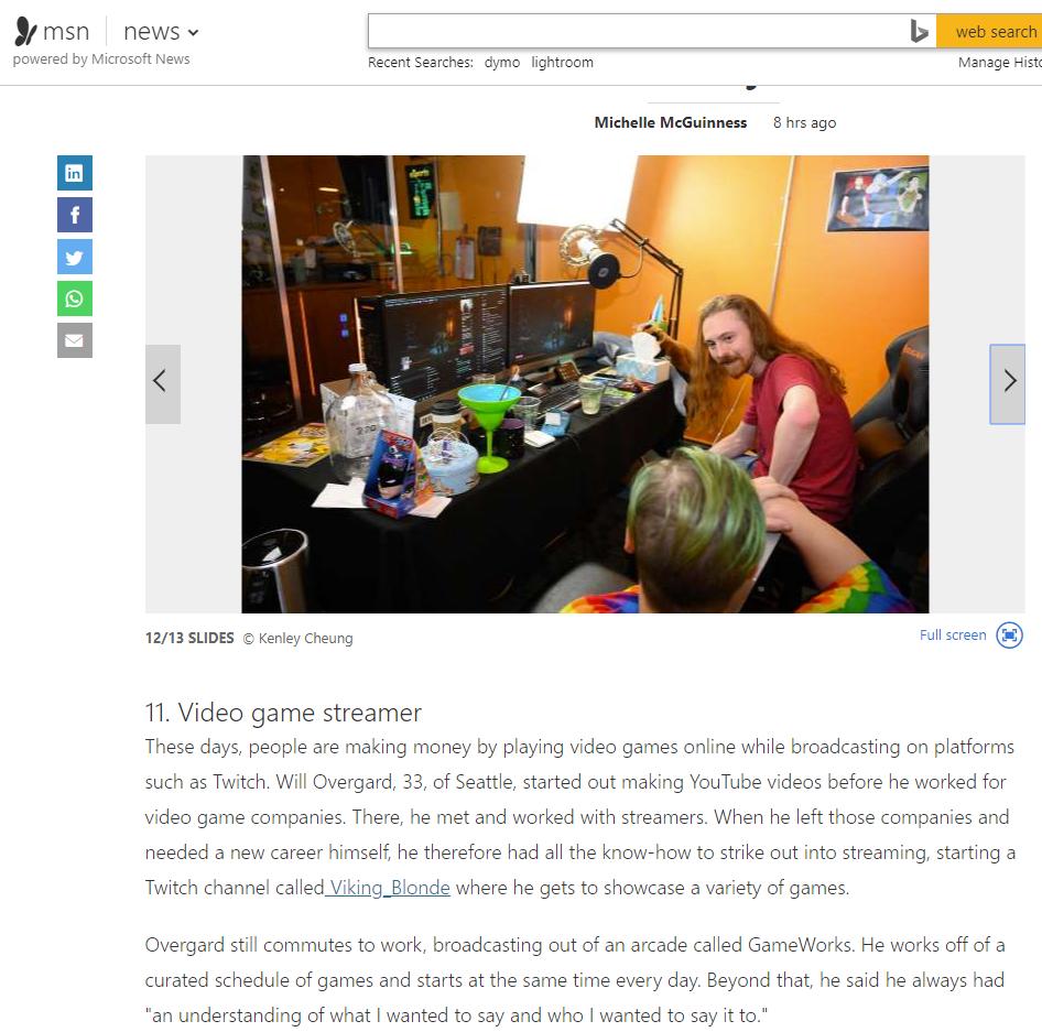 KenleyCheung's tweet photo. One of my photos is featured in an @MSN news article about the coolest jobs in the world today.

https://t.co/1m4eusKFuQ https://t.co/EwN6GKMTRf