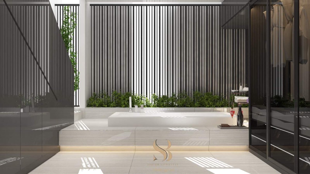 DuongLanHuong4's tweet photo. Bathroom-mydesign #bathroomdesign #88designlifestyle #88design #laureldecor #htdesign #interior #nhapho #thietkethicong https://t.co/o6bKwKhc1F