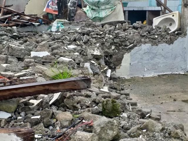 tribunephl's tweet photo. A netizen sent @tribunephl these photos of a demolition in a #Marulas, #Valenzuela compound, allegedly owned by a telecom company. The sender wants Valenzuela Mayor @rex_gatchalian to know that it was done without permit and despite residents' pleas for more time. https://t.co/vLyZ0hmM5q