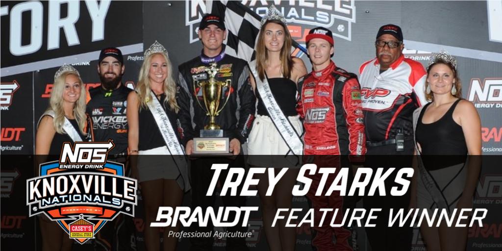 knoxvilleraces's tweet photo. NEWS: @Starks55Trey Wins his first at Knoxville on @BRANDT_co Qualifying Night of the 59th annual @NosEnergyDrink Knoxville Nationals presented by @caseysgenstore!
Story & Complete Results Here: https://t.co/N6lFqVmF31
#NOSvilleNationals https://t.co/MoeBMXncjZ