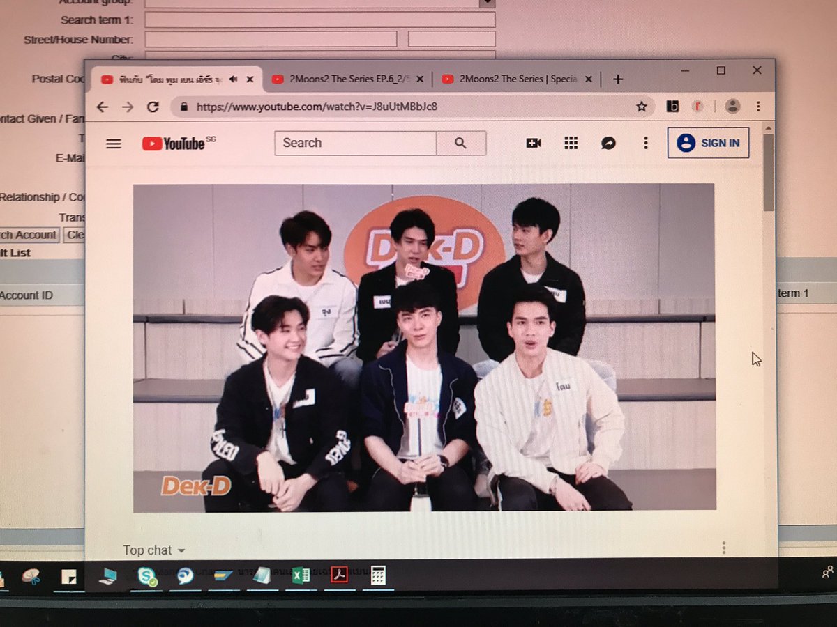 PatchaRomeo's tweet photo. งานก็ต้องเคลีย ไลฟต์ก็ต้องดู 5555
#2MoonsTheSeries
@achidb @ChenRcj @WDdome @_earth40 @benjaminbrasier @pavelphoom
#อะลิตเติ้ลเอิร์ธ #ท่านนายกรชิต #ดราก้อนจุง
#2Moons2 #2MoonsTheseries #2moons2ep5 #mellothailand #เดือนเกี้ยวเดือน2 https://t.co/BGTHQqFj7r