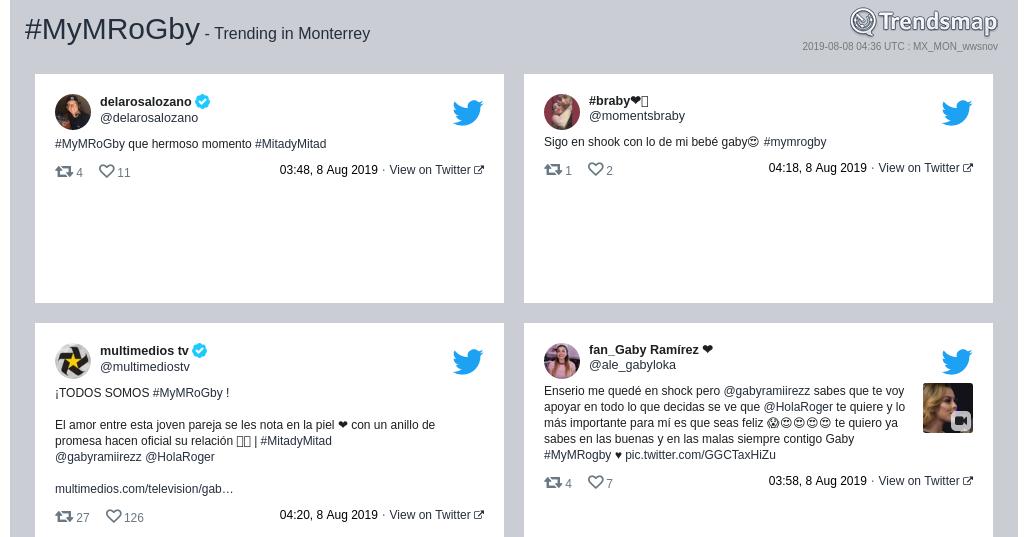 TrendsMonterrey's tweet photo. #mymrogby es ahora una tendencia en #Monterrey

https://t.co/jrWKTfC6Fn https://t.co/9ceAxfouuo