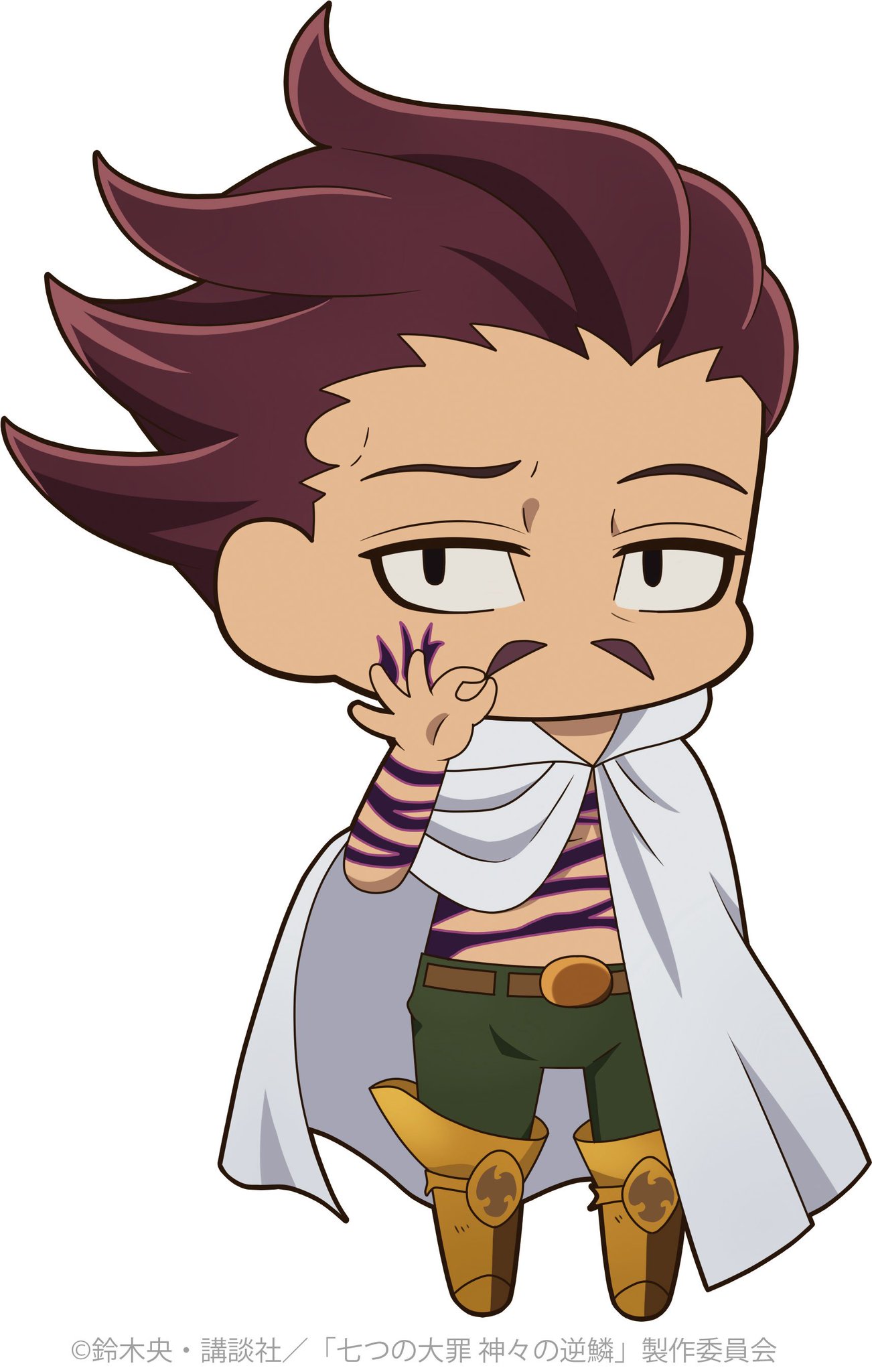 七つの大罪 プリンセスカフェ 神々の逆鱗 アクスタ 5点セット 七つの