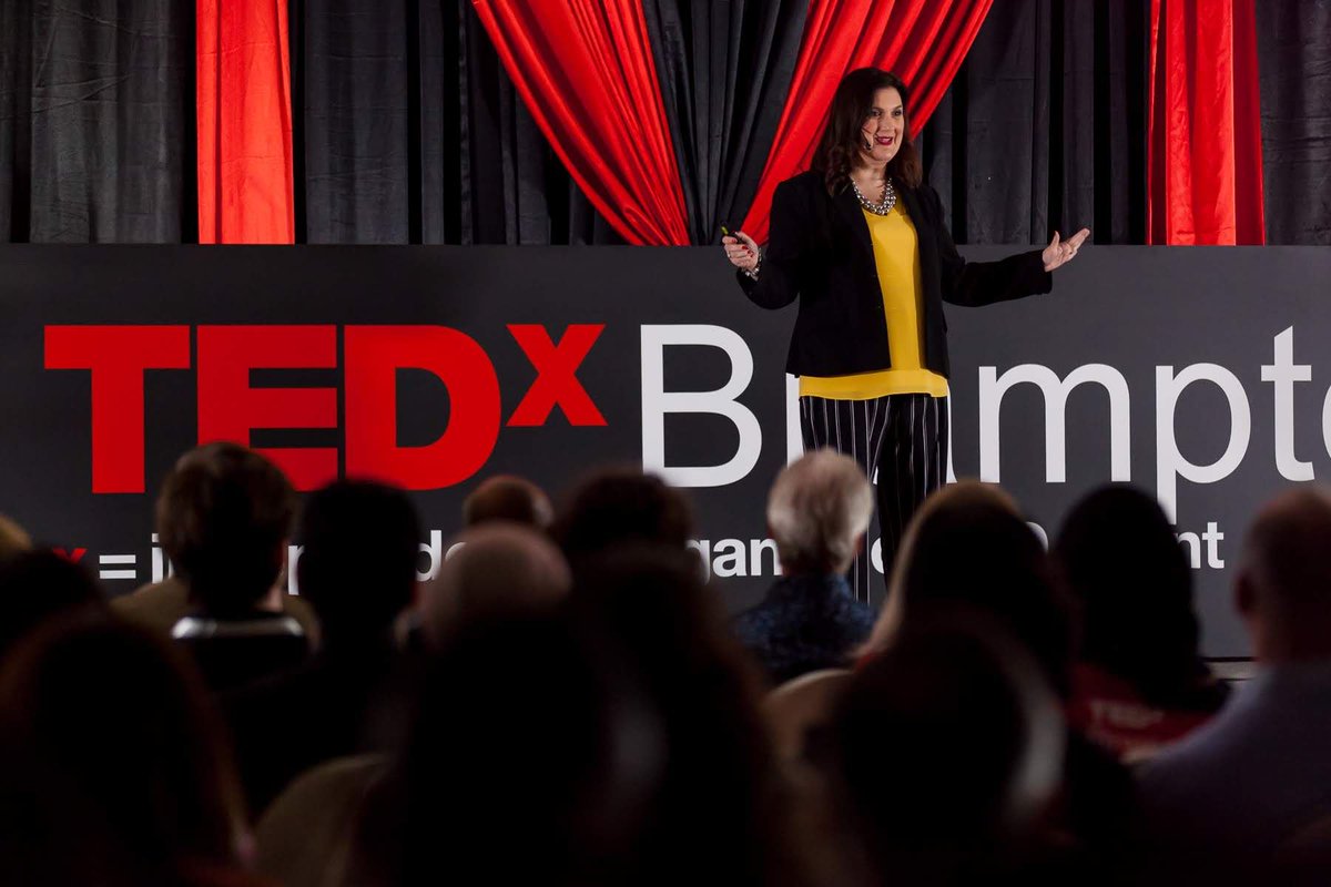 gabymammone's tweet photo. What an honour it was to be a #TEDx speaker. I am so grateful for the opportunity to share my message of #BeAwareBeKind. If you think your goal is too big, chase it anyway as the journey will be your new destination. #Tedtalk #Toastmasters #Tedx2019 https://t.co/cH8ylex1Si