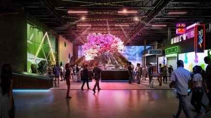 johnnykats's tweet image. Announced: @AREA15official partners with #RyanDoherty in @oddwoodbar. LED-trimmed Japanese maple tree at the center (if you don’t have LED in your oak these days, just go home). Cocktails,
coffee. Doherty’s #CornerBarManagementGroup operates @parkonfremont @commonwealthlv.