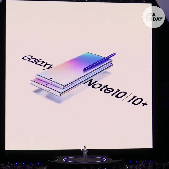 Here's your first look at the @Samsung Galaxy Note 10 and 10+