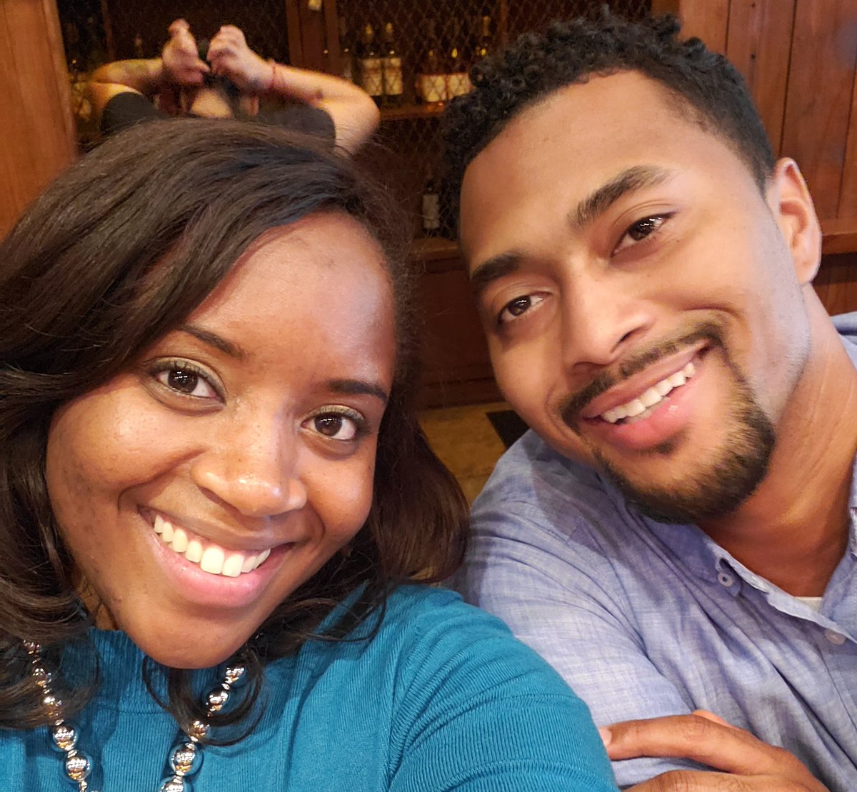 apsitnia's tweet photo. Great friends push each other outside their comfort zone. Been in the education game together for the past 12 years. 1st time presenting at the district level. Thank you @drhafza for the opportunity. #sciencerocks #APS3DScience #sciencematters https://t.co/hVRjWedD4v