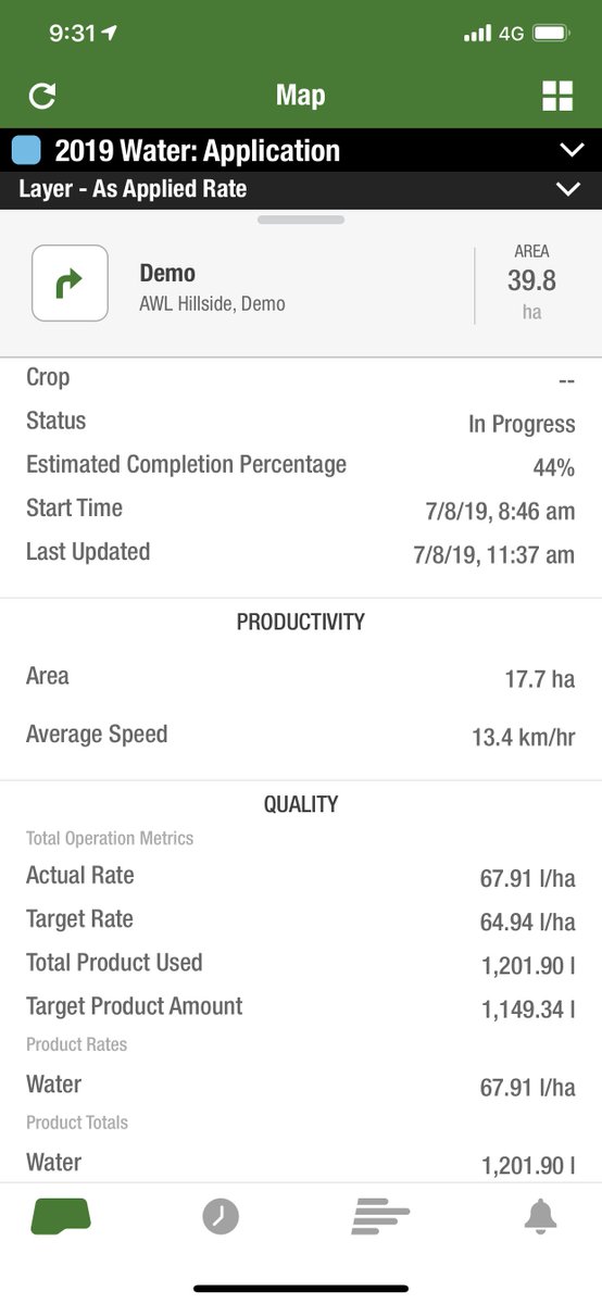 Mortlock33's tweet photo. Great day yesterday at the Hutcheon and Pearce R4060 Self Propelled Sprayer Demo Day if anyone around the Temora area wants to have a look or a demo let me know!! #Exactapply #VariableRate #HutcheonAndPearce #IndividualNozzleControl #RealTimeData https://t.co/hG2rJ1K0X3