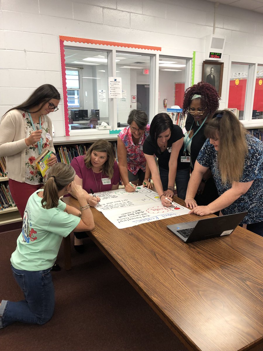 One of the best parts of pre-planning week is getting to collaborate with my coworkers!  <a href="/PolkSchoolsNews/">Polk County Public Schools</a> <a href="/Learn_Sci/">Learning Sciences International</a> <a href="/TeachEngagePCPS/">PCPS Teacher Engagement</a> 
#PolkTeachersLead
#PolkCountyPublicSchools
#PolkCountySchools
#LovePolkSchools