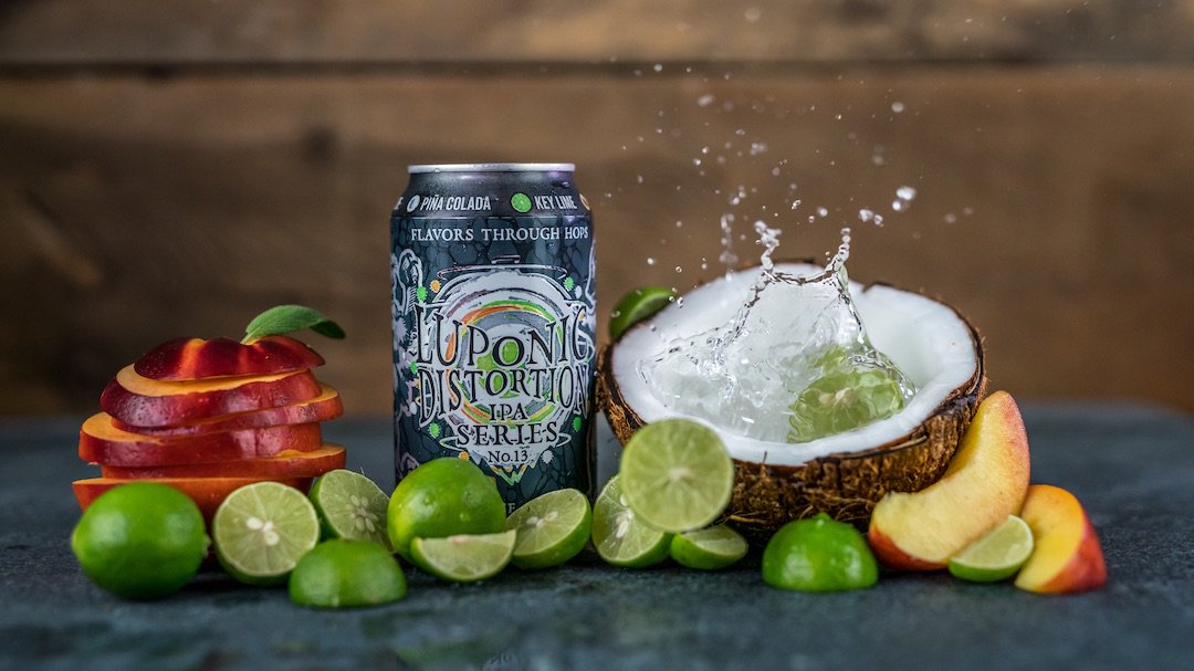 FirestoneWalker's tweet photo. It's refreshing. It's tropical. It's only available for a limited time. #flavorsthroughhops #luponicdistortion #luckynumber13 #ipaseries https://t.co/eDZWGw25SM