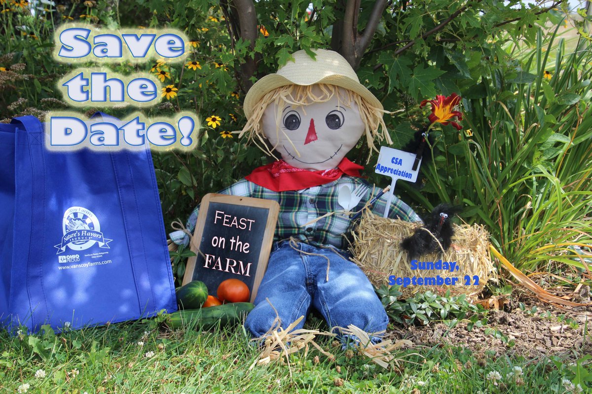 FarmsVanScoy's tweet photo. #CSA Customer #Appreciation #SAVEDATE Sept.22 at #VanScoyFarms https://t.co/pGm222VQDM