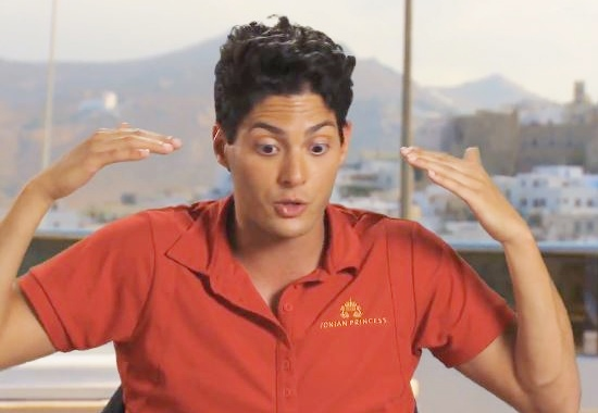 PlayerPlug's tweet photo. I usually hate corny reality shows, but Danny from Below Deck is an all-time reality TV show character. One of the GOATS @DannyZureikat https://t.co/Oi1INDc7yn