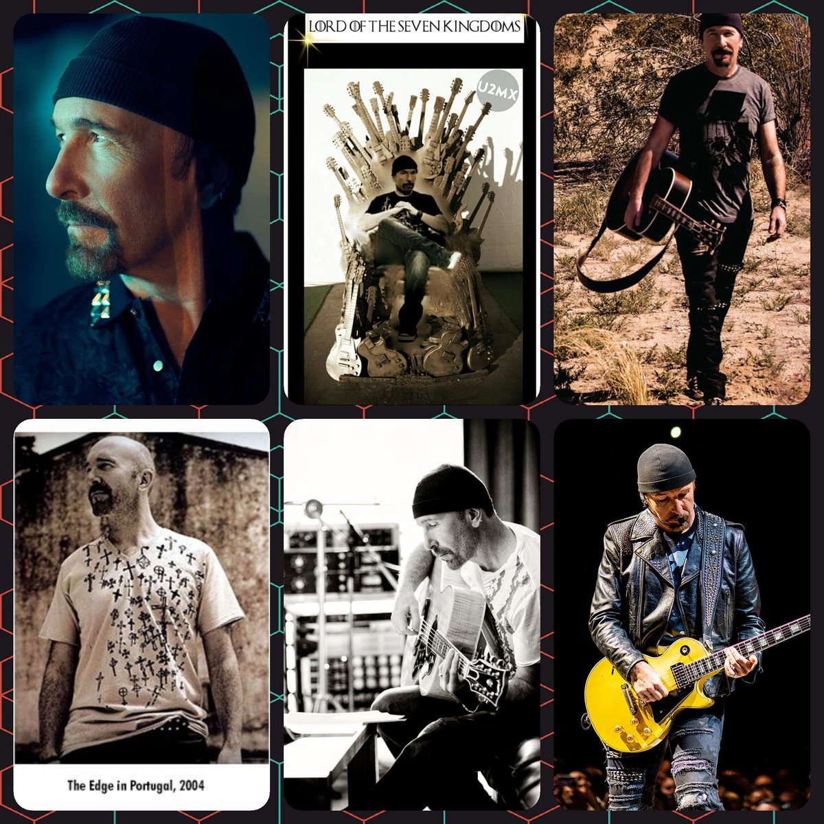 xelasu2's tweet photo. Feliz aniversário de 58 anos de um dos melhores guitarristas do mundo, o homem que deu ao #U2 seu som característico, Dave Evans, vulgo The Edge. 
Happy Birthday The Edge! 🎸 🎼 🎹 #theedgeu2 
#u2 https://t.co/IWOEe3j61k