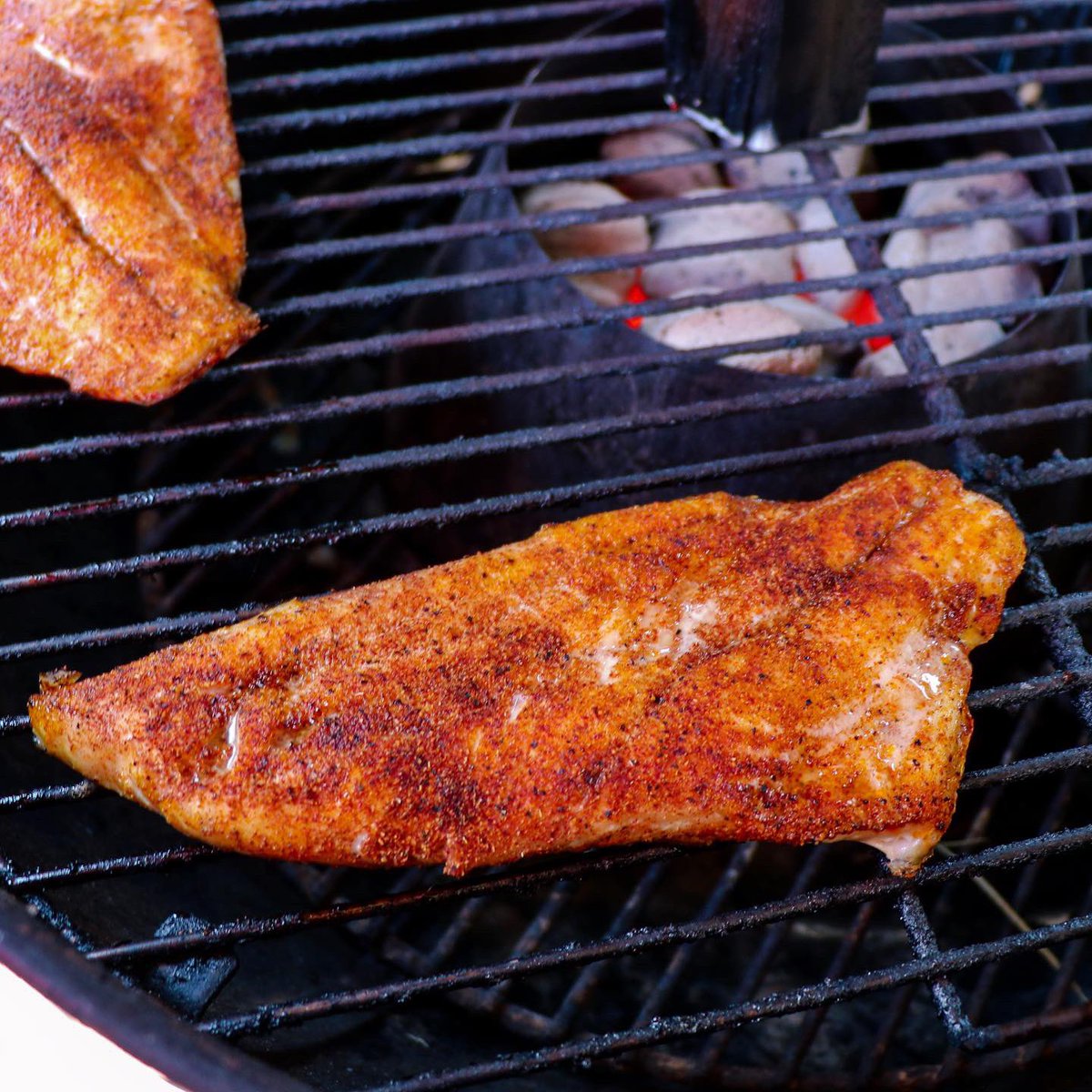HowToBBQRight's tweet photo. Grilled Fish does awesome with a #vortex Red Snapper went on @WeberGrills kettle with @ROCharcoal - let vortex grill out around 600 and in 10-12 minutes these #redsnapper filets were done... video live tomorrow!
#grilledredsnapper #grillingfish #howtobbqright #takeprideinyourque https://t.co/zY5oUbqSK3
