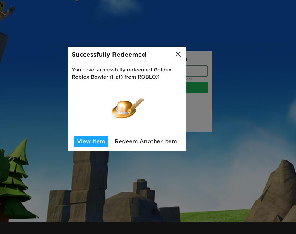 Barcodegm On Twitter First To Reply To This Message Will Get A Golden Bowler Hat Https T Co Qmsx8zsqvu - how to get the golden roblox bowler description update roblox