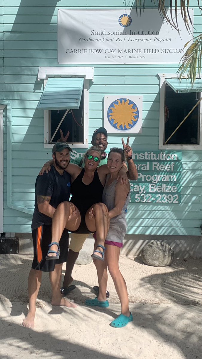 MollyAshur's tweet photo. Celebrating this beautiful soul on the last day of her last field trip! @jenjoseph22 completed 13 trips to  #CarrieBowCay #fieldwork https://t.co/hjo04SYbmg
