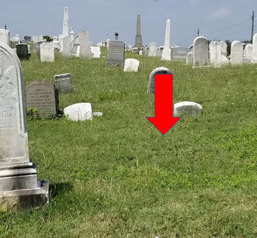 DrMuddHouse's tweet photo. With a whole lot of research and some luck, we were able to locate the unmarked grave of Mary Spangler, wife of Edman Ned Spangler. According to an obituary, Mary died on July 24, 1864 "after a long and painful illness, which she bore with Christian fortitude and resignation." https://t.co/zT3MHgGoYI