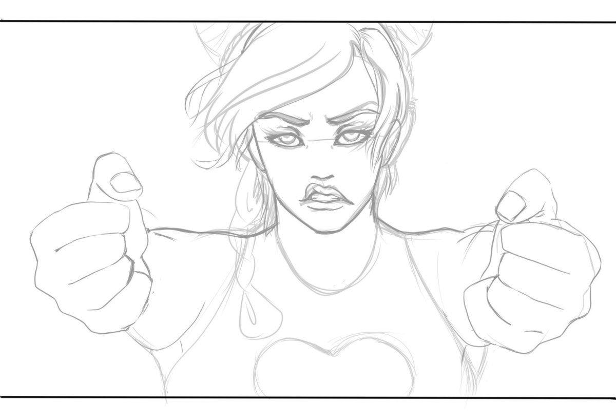 daily_jojo_'s tweet photo. No actual post today but here is a wip of something I'm attempting to work on because I want my girl :,y -『Starman』
#JJBA #wip #Jolynekujo #gottafixsomestufftoo https://t.co/oNyo4TvNde