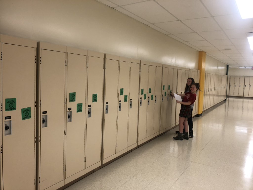 Banners and Locker Decs ✅ Freshman Day Leader Supply Bags ✅ Freshman welcome phone calls in progress. Raider Rally is tomrw @ 7pm and Freshman Day is 5 days away!  We can’t wait to meet the class of 2023! #LinkCrew <a href="/BoomerangPrjct/">Boomerang Project</a> @Graham_SMSmath