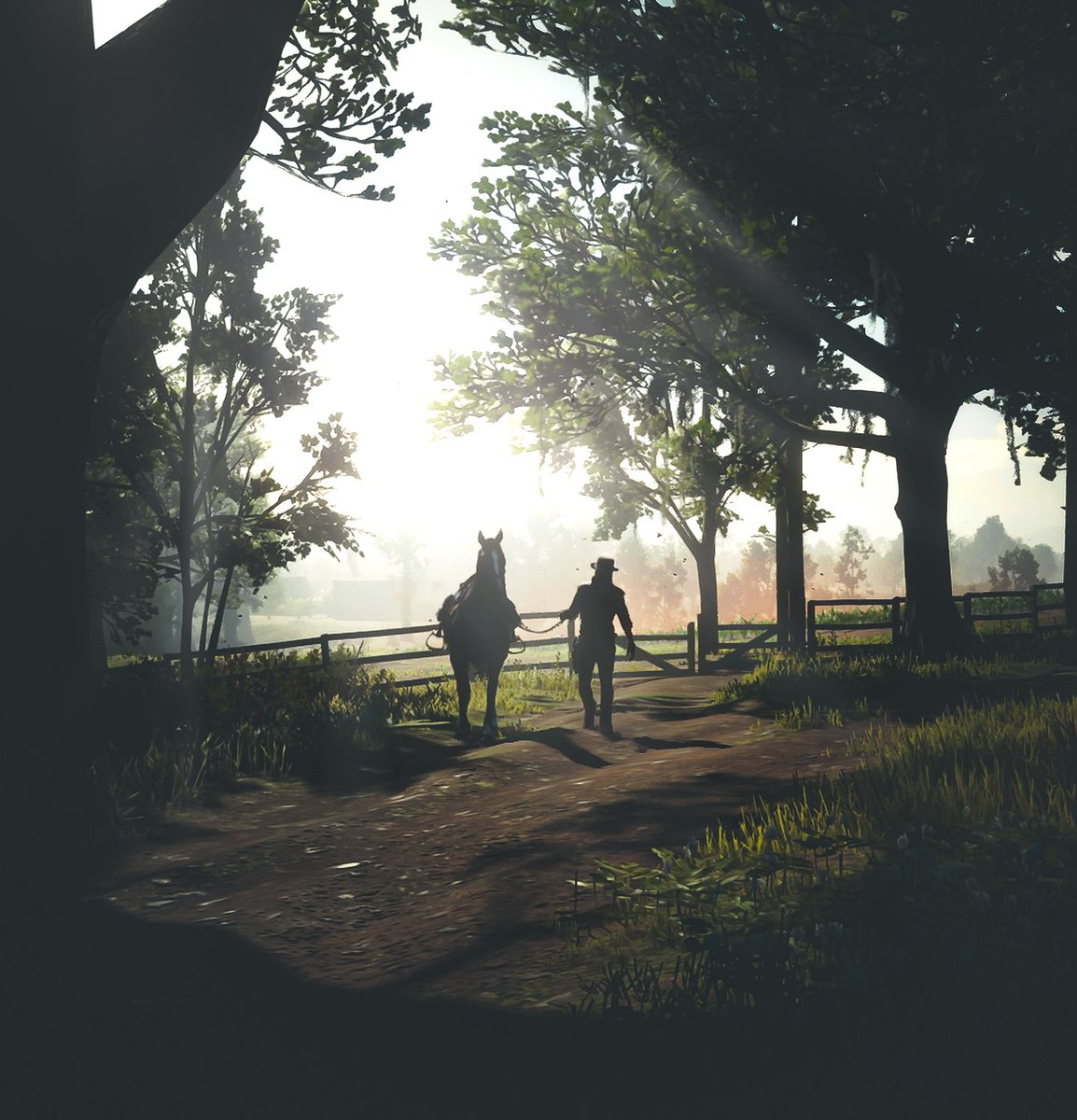 A Huckster and his horse Robin.
#RedDeadOnline