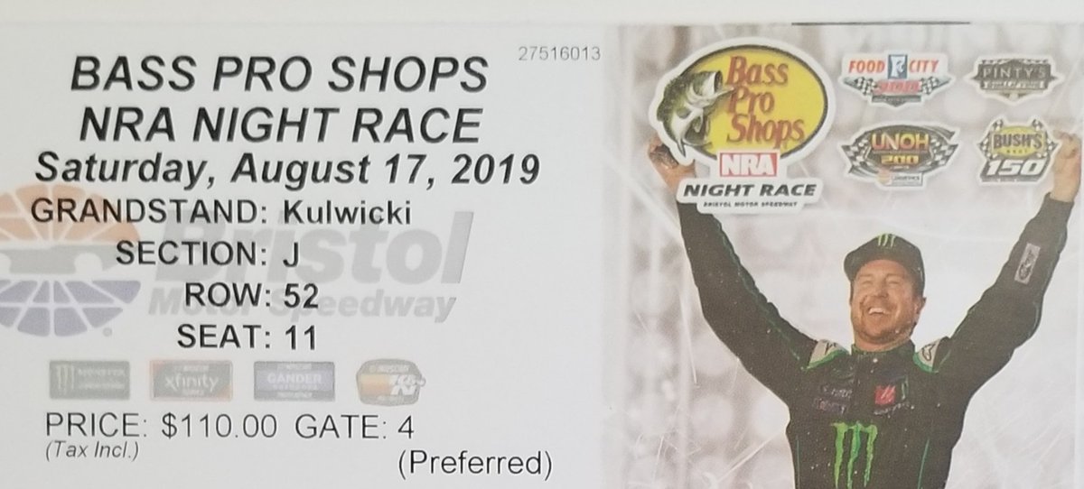 racefancentral's tweet photo. #ItsBristolBaby! Follow, RT &amp; tag 3 friends you wanna take to @NASCAR at @BMSupdates for a chance to win a 4 pack of #BassProNRANightRace tickets!
#nascar #winwithism #giveaway #contest #promotion #win #enter #tickets #sports #racing #freetickets #racing #shorttrack https://t.co/WhIrD5PTZ3