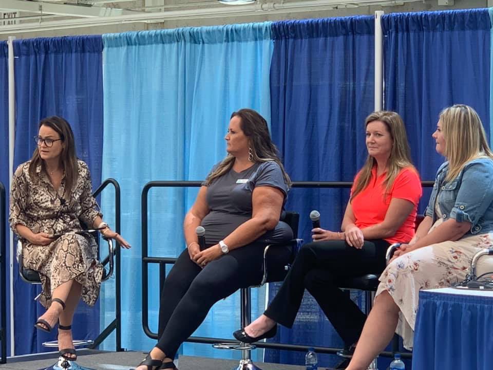 ToniaAllenGould's tweet photo. Thank you, Ladies, for contributing to my panel today at the #EmpowerHer event at #SAACExpo. #saac #specialtyadvertising #promotionalproducts https://t.co/4CxHnZfkUF