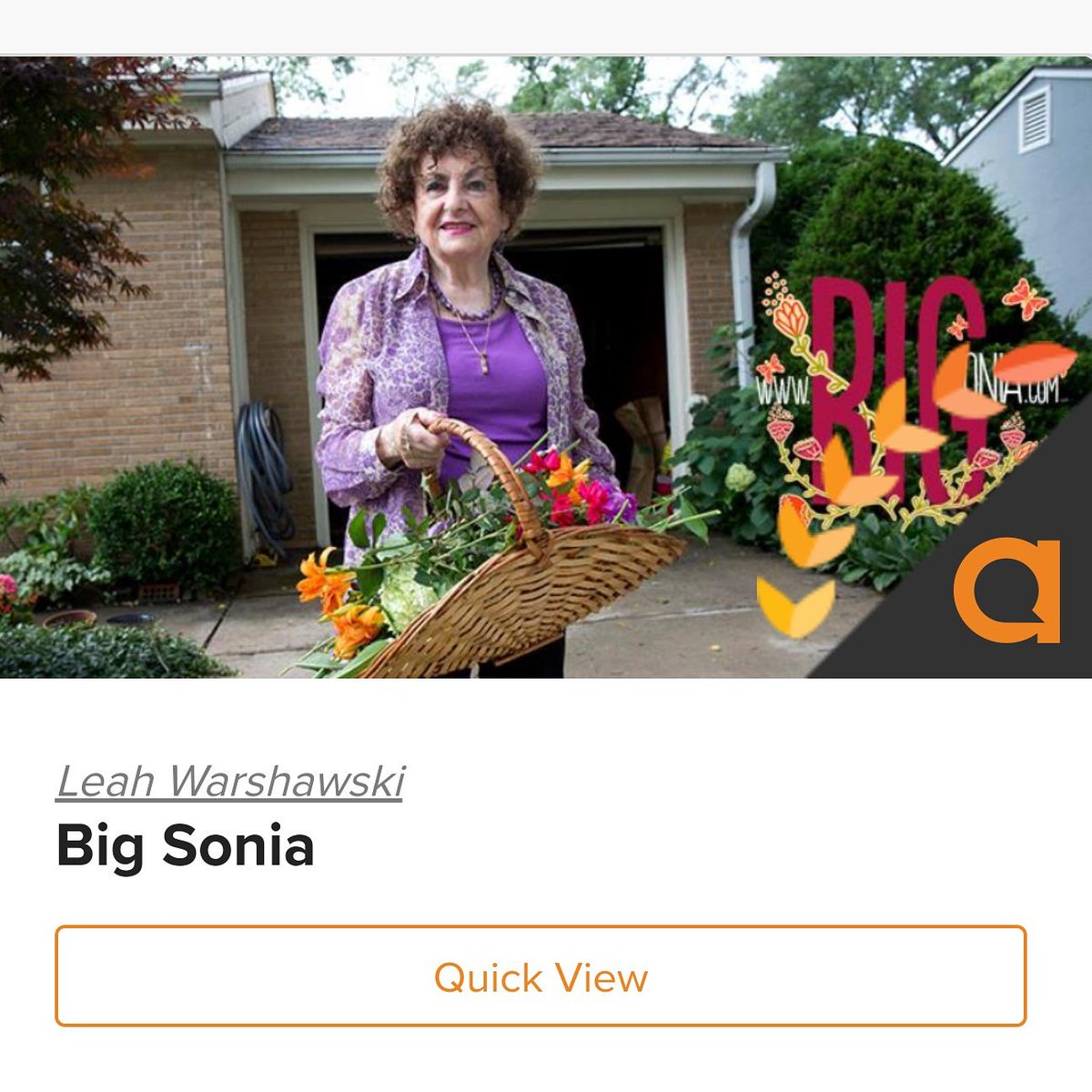 BIG SONIA movie (@bigsoniamovie) / Posts / X