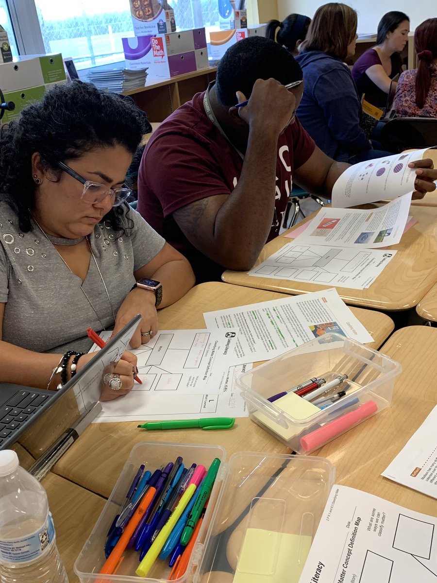 Science4Gator's tweet image. Our elem. science training at Gove Elementary was a success!! Thank you to our ESOL and ESE departments for joining forces with us through this training.  A shout out to Mo our STEMscopes trainer for being flexible through your center rotation to meet the needs of our teachers.