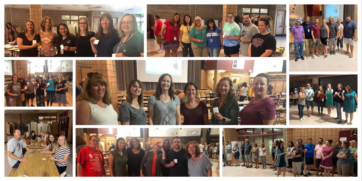 HHSHawkNation's tweet photo. Amazing energy in the building today as staff returned! #WorldClassStaff #WeLoveOurTeachers https://t.co/7FKotbCCvB