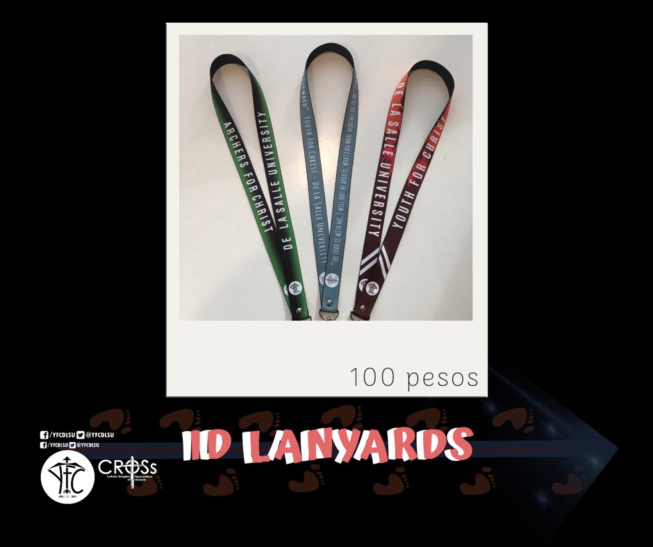 yfcdlsu's tweet photo. Support this year’s Campus Tour Fundraiser Activities! 

YFC Lanyards: 100php each
Stickers: 10php each
DLSU and YFC Shirts: 120php each (2 for 200php)

Visit us at SJ Benches 4&amp;5 until August 9!

See you there brothers and sisters! https://t.co/zkqadpKAQo