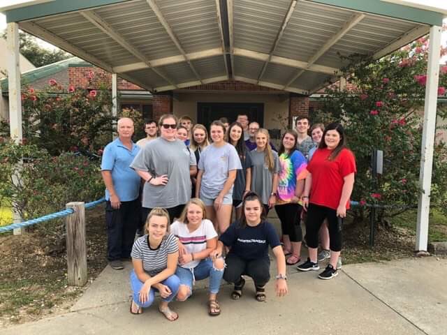 VarnadoHigh's tweet photo. Thank you First Missionary BaptistChurch for the prayers and painted paw prints https://t.co/7xfJlvNISk