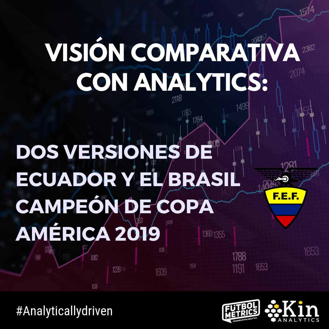 Futbolmetrics's tweet photo. Tras un mes finalizada la #CopaAmerica2019, presentamos un análisis del desempeño de la @FEFecuador . Aquí una comparativa con @CBF_Futebol y con la selección ecuatoriana sub20, quién se quedó con el 3er puesto del mundial https://t.co/dycujWFJ8I #Analyticallydriven⚽️⚡️ https://t.co/2Cq7OkLbbU