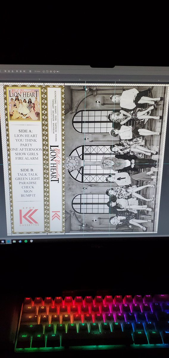 KPOPCassettes's tweet photo. Some other custom cassette jcards I've been working on. Not everything is final, everything still needs to be approve by the purchaser to make sure they get exactly what they want 👍 #kpopcassettes #leehi #fx4walls #GirlsGeneration12thAnniversary #RedVelvet https://t.co/ma5UAOA1IM