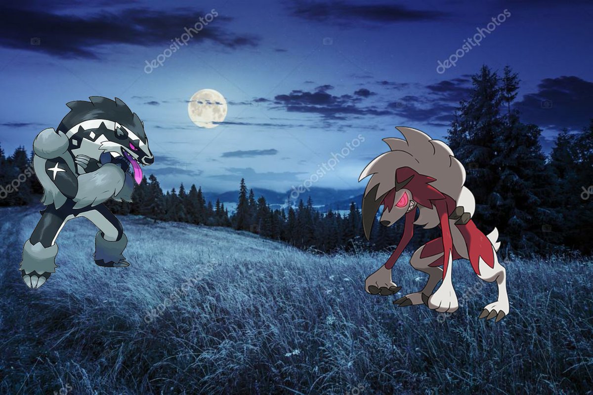 富田美憂 V Twitter タチフサグマとルガルガンのまよなかのすがた並べたいね かっこいい