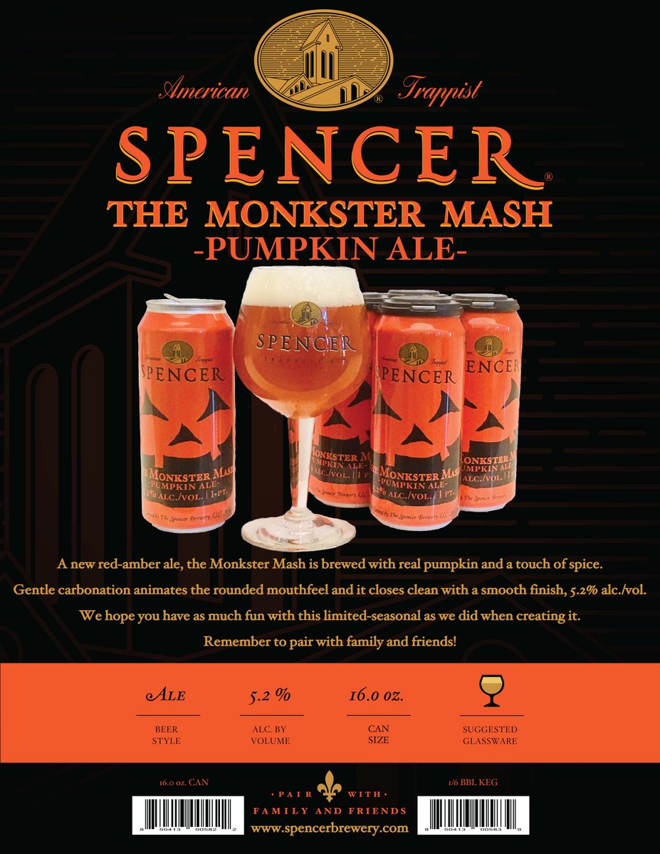 Mass. Brew Bros. (@massbrewbros) on Twitter photo Looks like <a href="/SpencerBrewery/">Spencer Brewery</a> is putting its own twist on the fall seasonal brew that some love and others hate: #pumpkinbeer. Looks like <a href="/SpencerBrewery/">Spencer Brewery</a> is putting its own twist on the fall seasonal brew that some love and others hate: #pumpkinbeer.