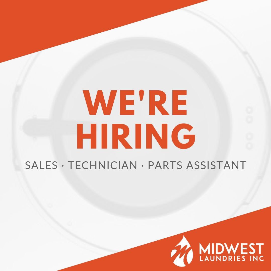 We’re looking for a few more friendly faces to join our sales, service, and parts departments. Learn more about available positions here: indeedjobs.com/midwest-laundr…